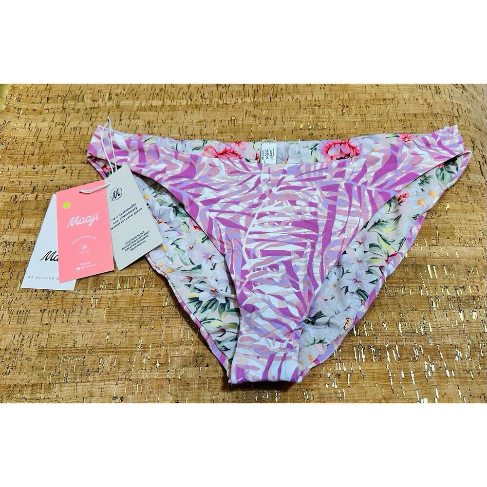 Maaji NWT Reversible Swimsuit Bottom Sz XL